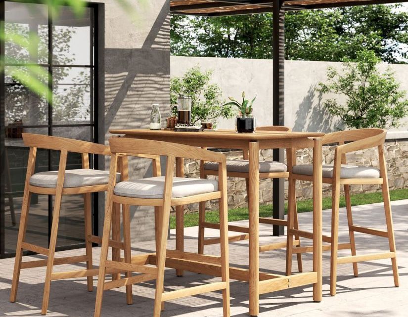 The Bar Table Materials That Hold Up Beautifully Outdoors Season After Season